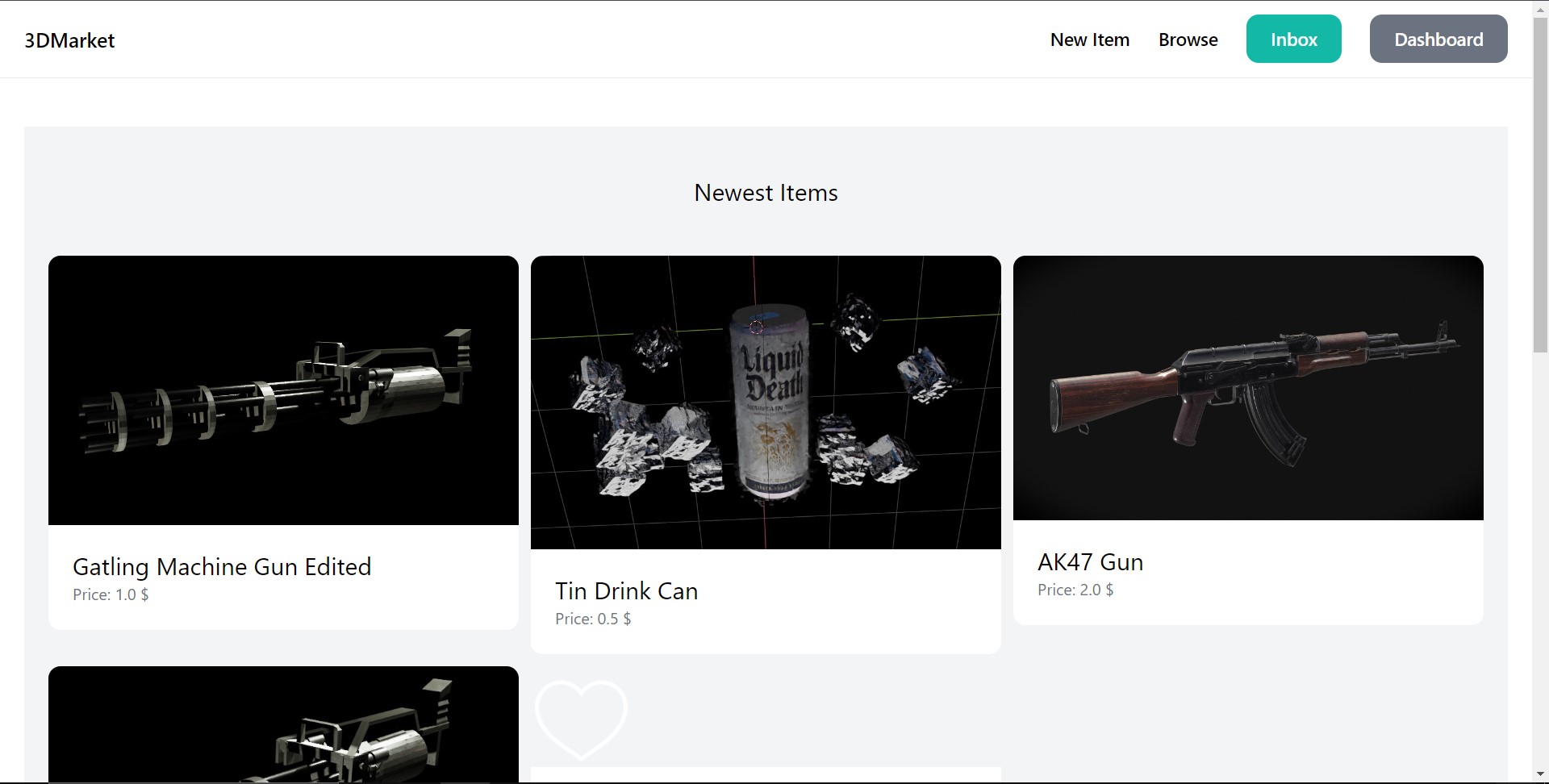 3D Asset Store